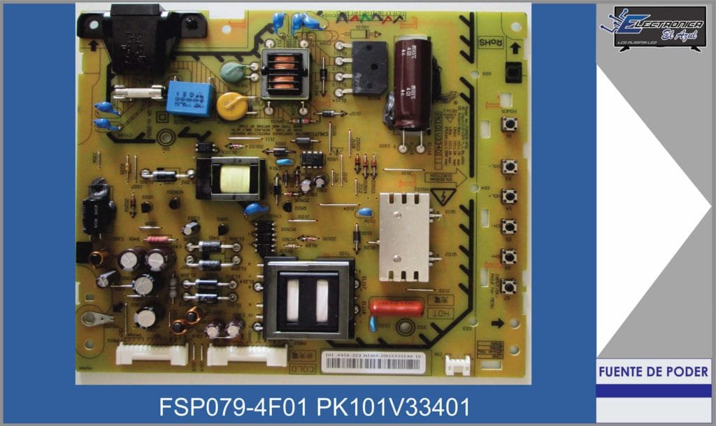 FUENTE DE PODER FSP079 4F01 Electronica El Azul