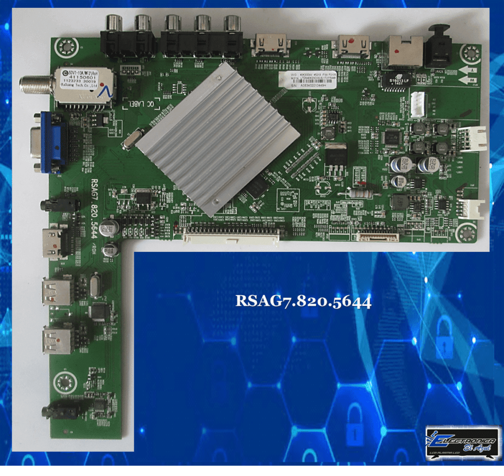 Mainboard Hisense Rsag Roh Electronica El Azul